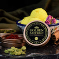 Golden Saffron, Pure Premium All Red Afghan Saffron Threads, Finest Grade A+ Super Negin, Non-GMO Verified (2 Grams)
