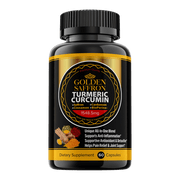 Golden Saffron Turmeric Curcumin + Saffron Extract Vitamins & Supplements Golden Saffron 